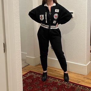 VINTAGE NAUGHTY BOY SWEAT PANTS JUMPSUIT